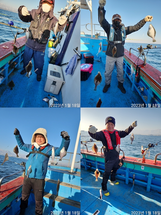 21인승 비너스호 어구가자미 조황