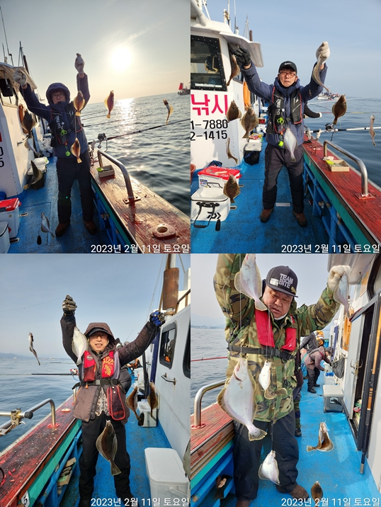 21인승 비너스호 어구가자미 쿨러대박