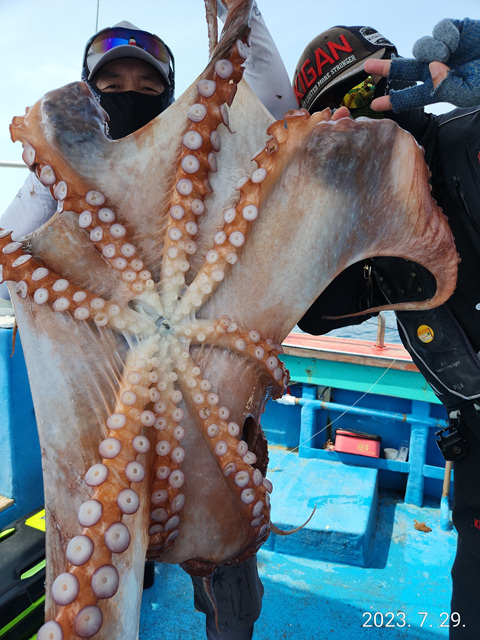 21인승 비너스호 대왕문어 조황