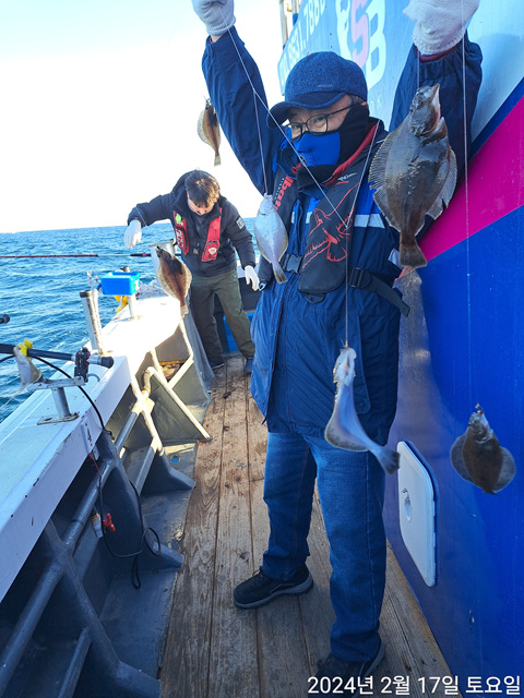 성복호 어구가자미쿨러대박 2/17