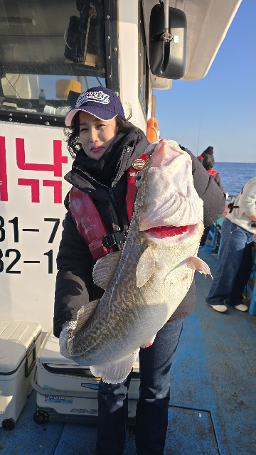 21인승 비너스호 왕대구지깅 조황 11/25