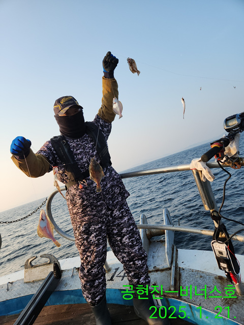 21인승 비너스호 어구가자미조황