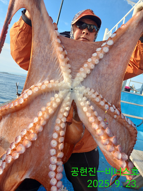 21인승 비너스호 대왕문어 3마리 대박 9/23